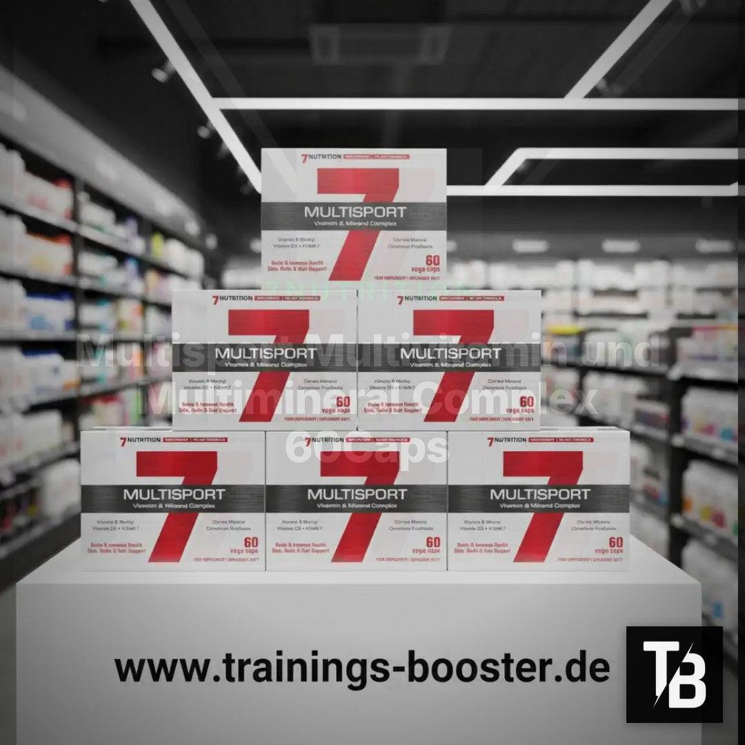 Multisport Multivitamin und Multimineral Complex 60Caps – Clean Showcase