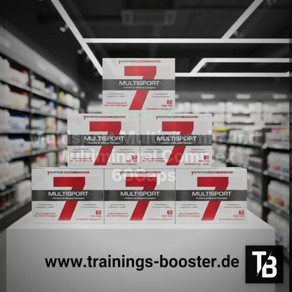 Multisport Multivitamin und Multimineral Complex 60Caps – Clean Showcase