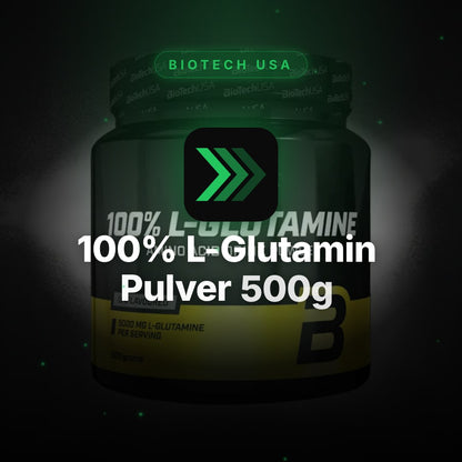 100% L-Glutamin Pulver 500g