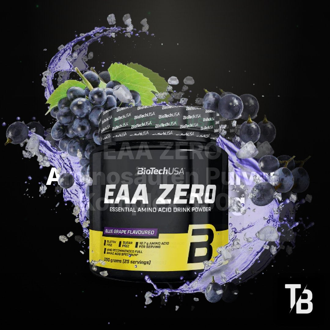 BioTech USA EAA ZERO Aminosäuren Pulver Komplex 350g – Clean Showcase
