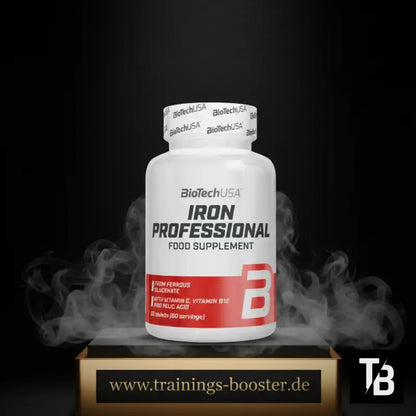 Iron Professional - 60 Tabletten I BioTech USA – Clean Showcase