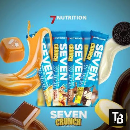7NUTRITION SEVEN CRUNCH HIGH PROTEIN BAR 12x77g