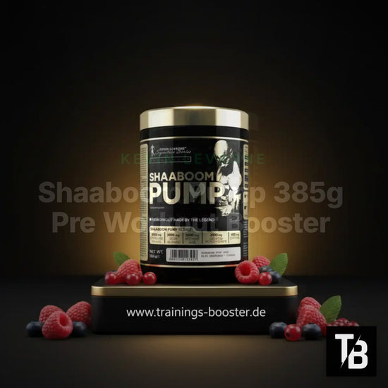 Shaaboom Pump 385g Pre Workout Booster – Clean Showcase