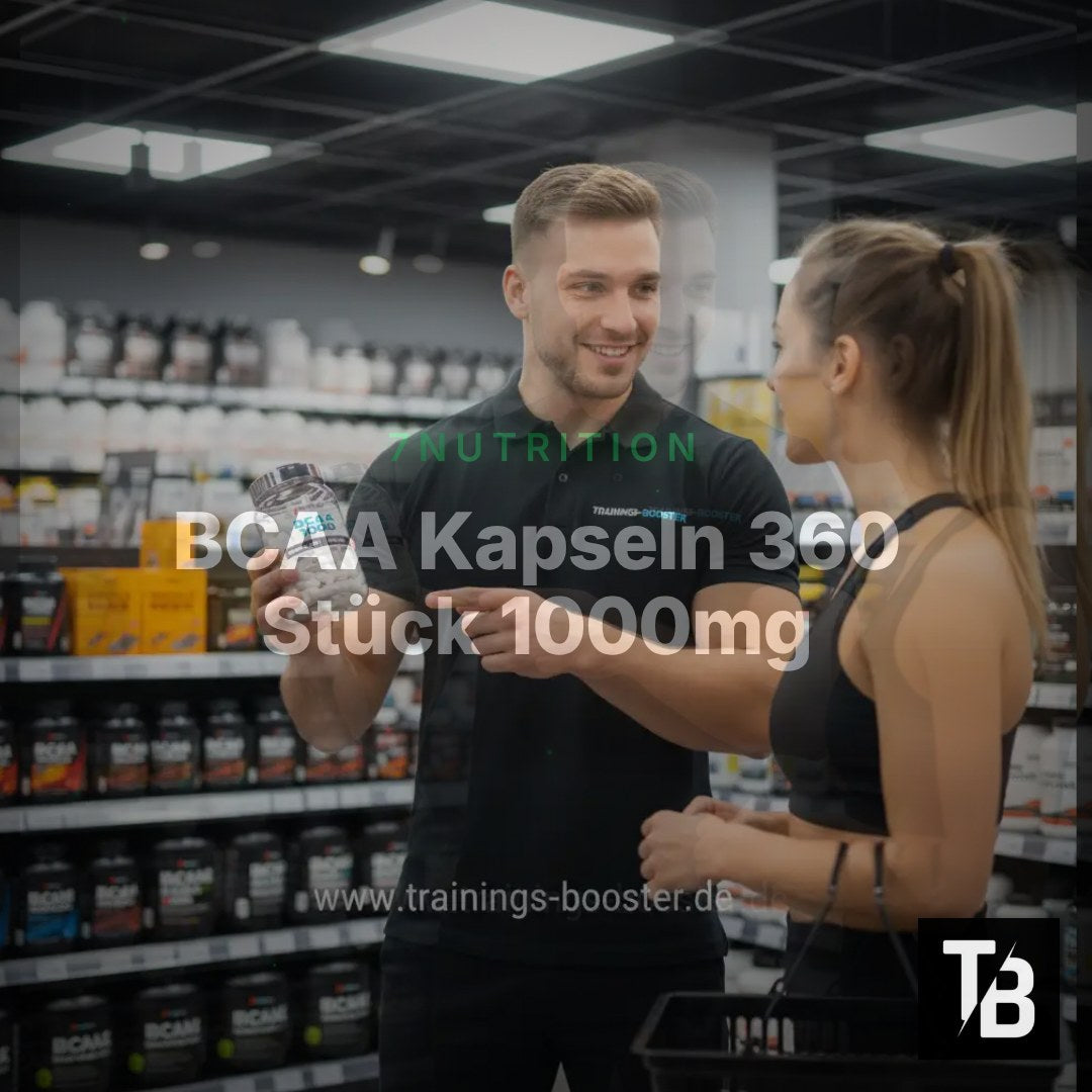 BCAA Kapseln 360 Stück 1000mg – Clean Showcase
