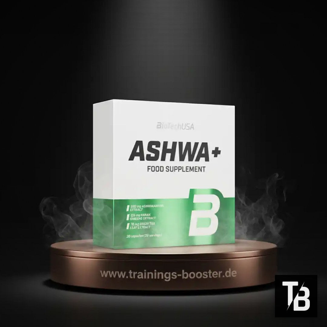 BioTech USA Ashwa+ 30 Kapseln – Clean Showcase