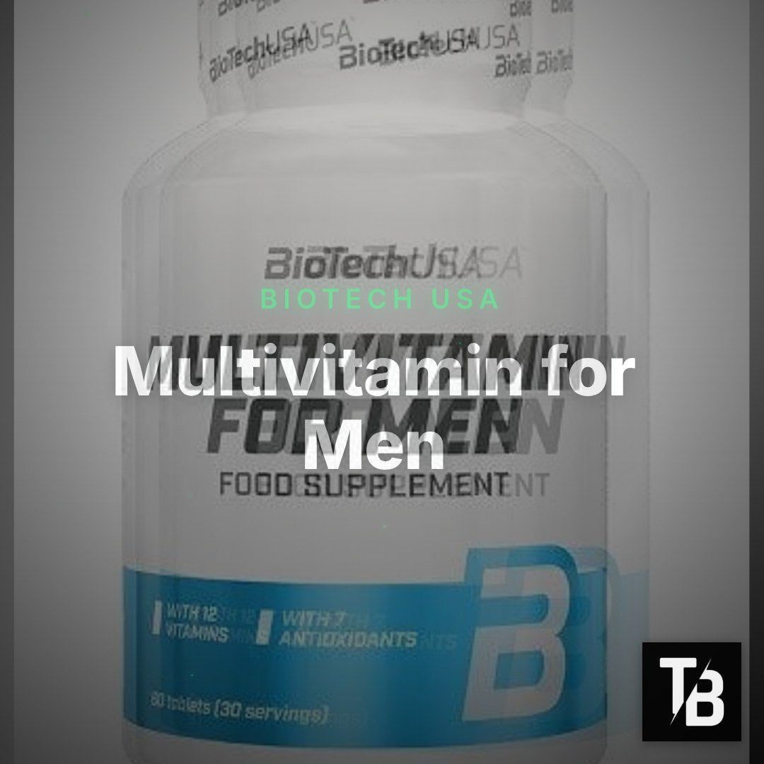 BioTech USA Multivitamin for Men - 60 Caps – Clean Showcase