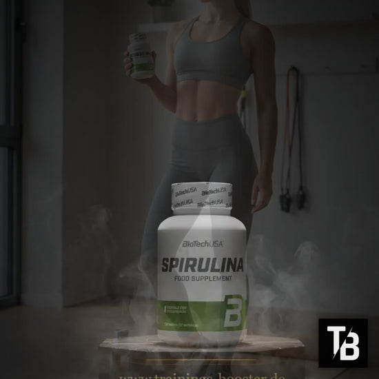 BioTech USA Spirulina, 100 Vegan Tabletten