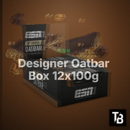 ESN Designer Oatbar Box 12x100g – Clean Showcase