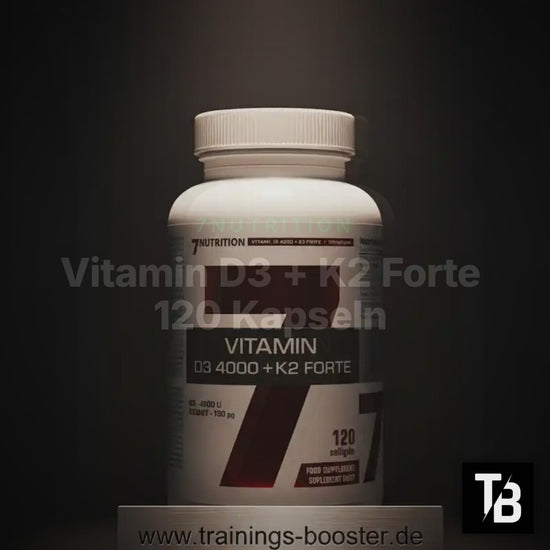 Vitamin D3 + K2 Forte 120 Kapseln 4000i.e. – Clean Showcase