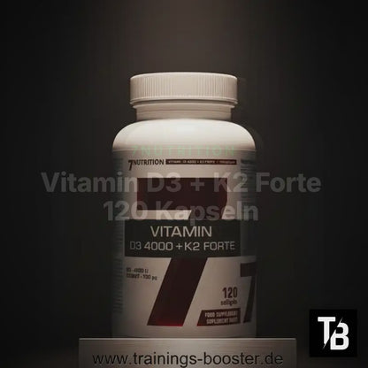 Vitamin D3 + K2 Forte 120 Kapseln 4000i.e. – Clean Showcase