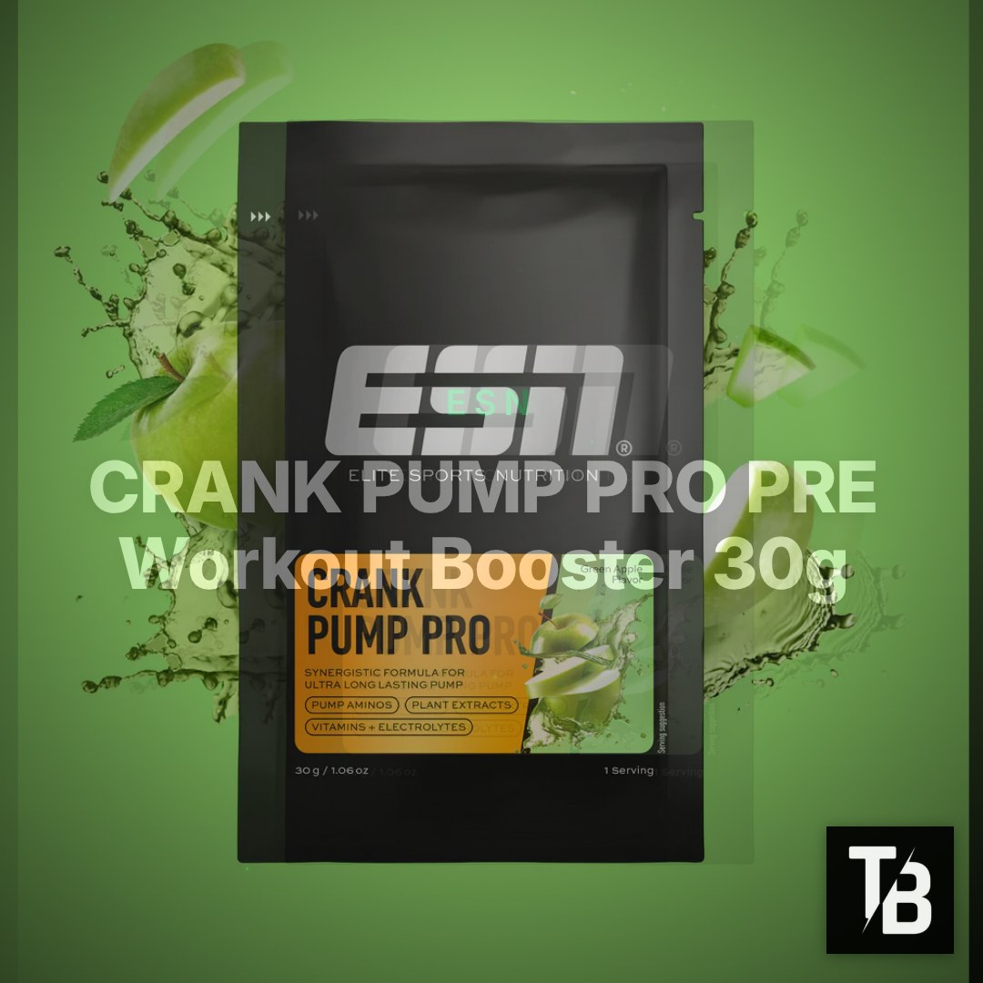 CRANK PUMP PRO PRE Workout Booster 30g Probe – Clean Showcase