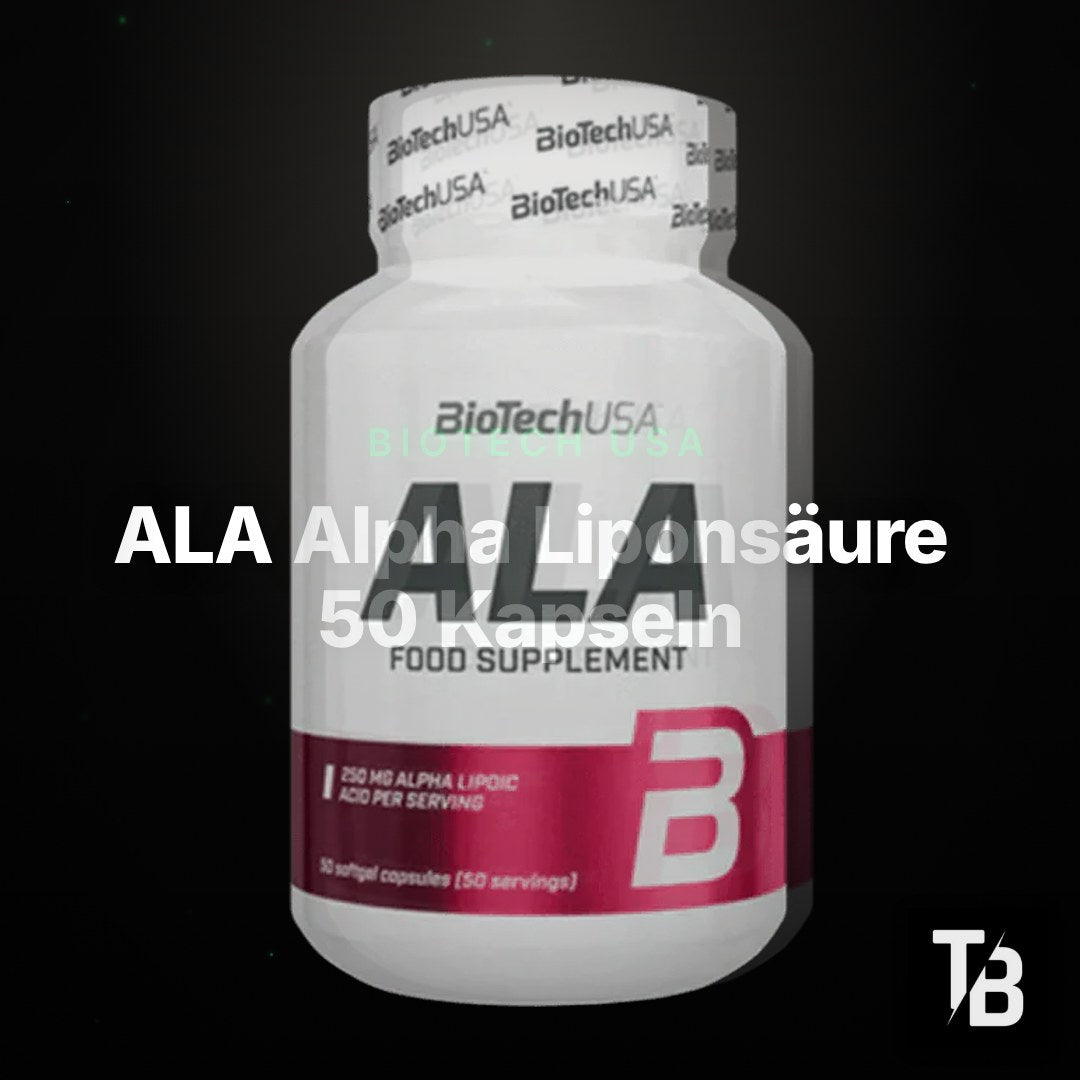 ALA Alpha Liponsäure 50 Kapseln – Clean Showcase