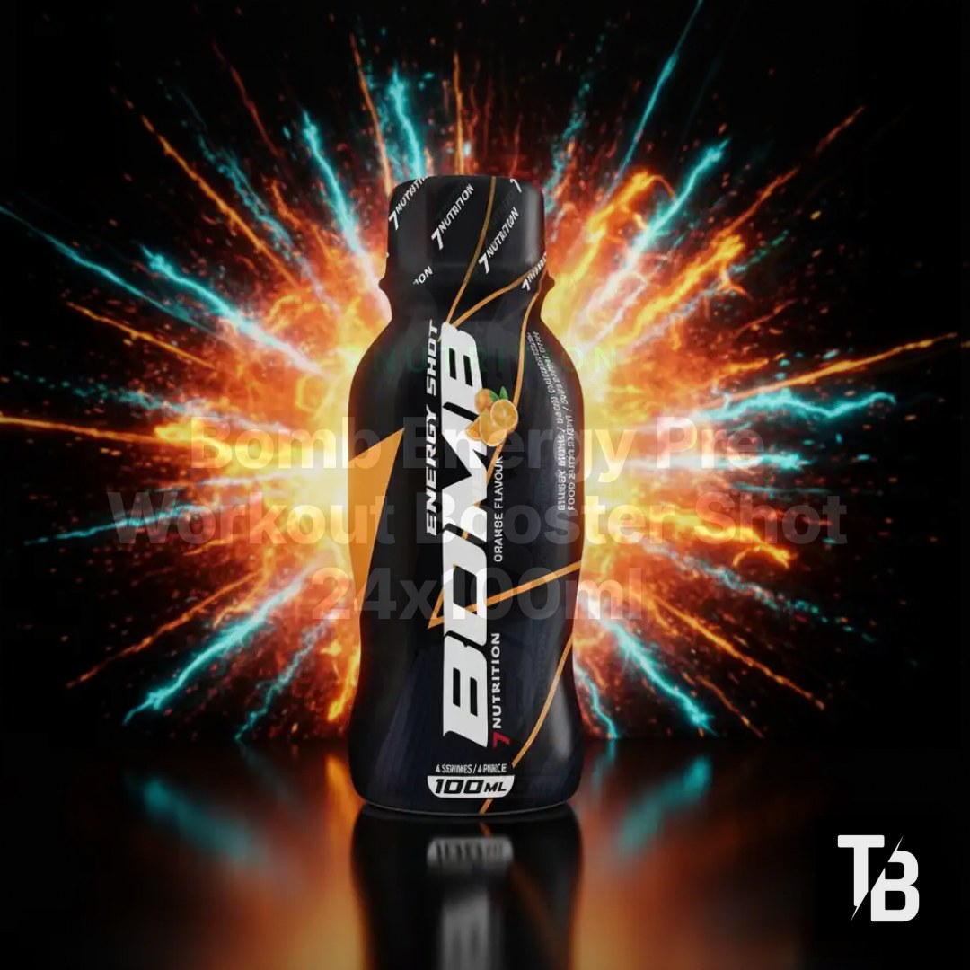 Bomb Energy Pre Workout Booster Shot 24x100ml – Clean Showcase