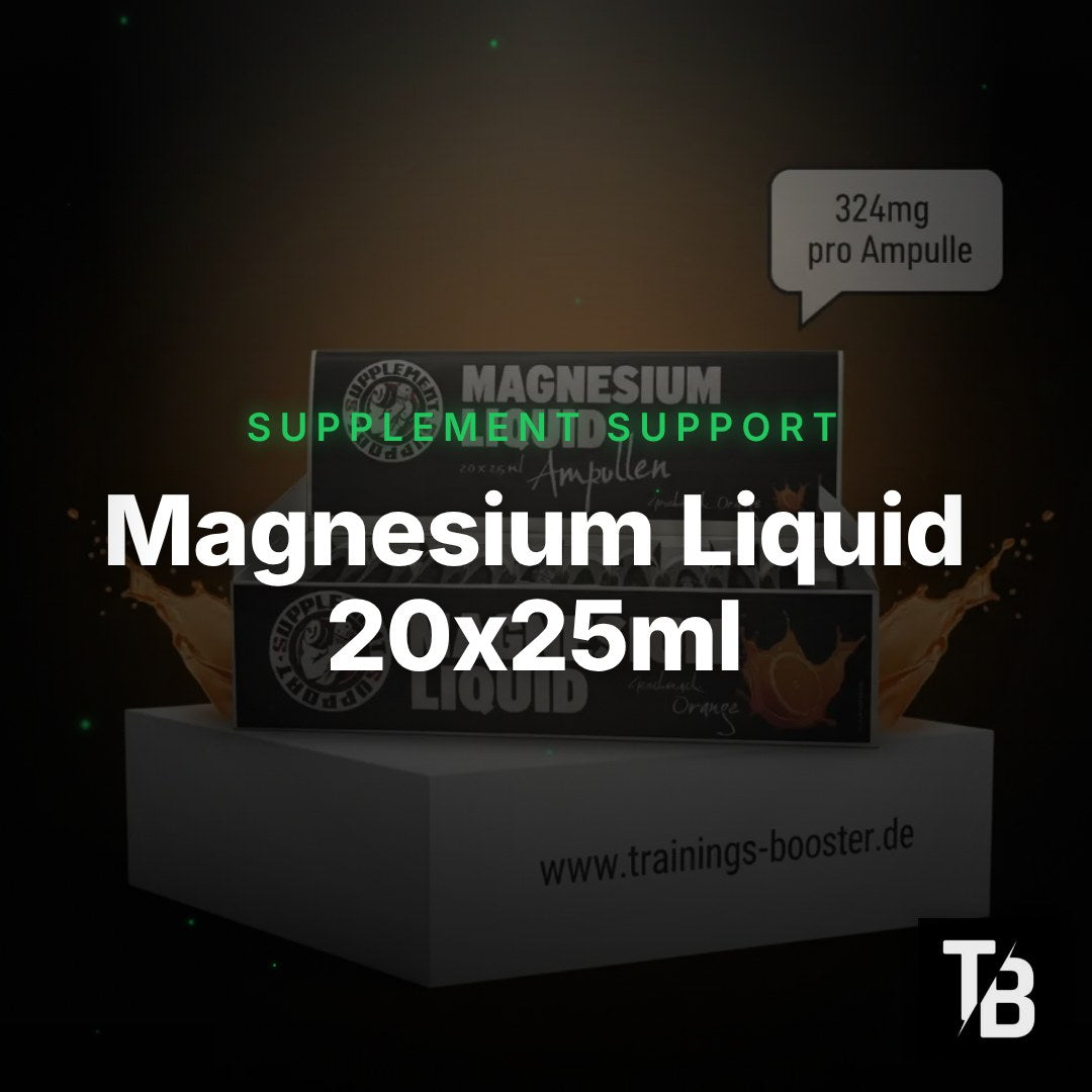 Supplement Support Magnesium Liquid 20x25ml – Clean Showcase