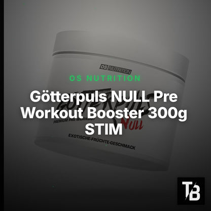 OS Nutrition Götterpuls NULL Pre Workout Booster 300g STIM FREE – Clean Showcase