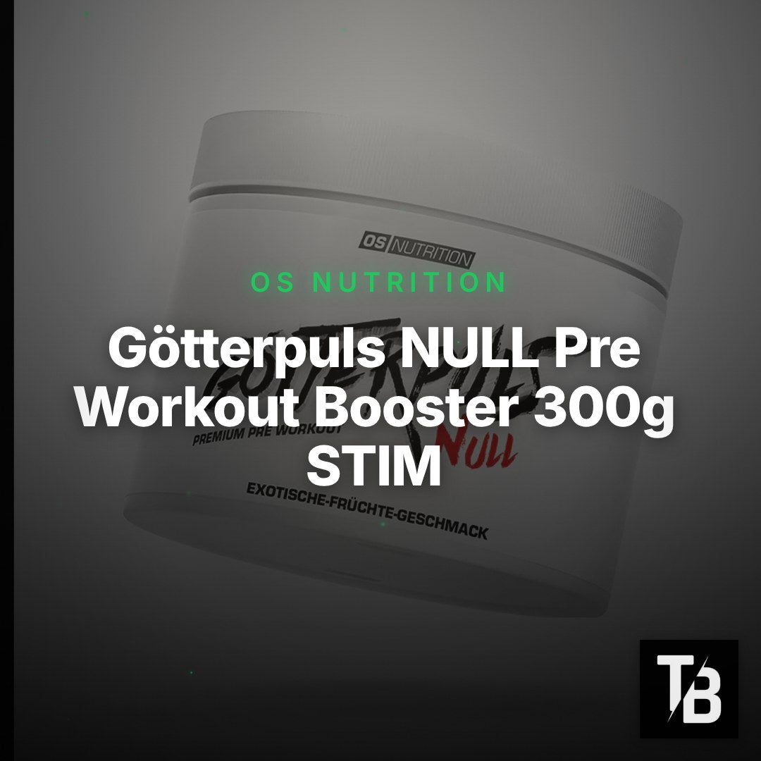 OS Nutrition Götterpuls NULL Pre Workout Booster 300g STIM FREE – Clean Showcase
