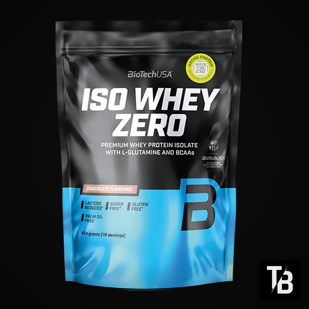 Iso Whey Zero Protein Pulver 454g – Clean Showcase