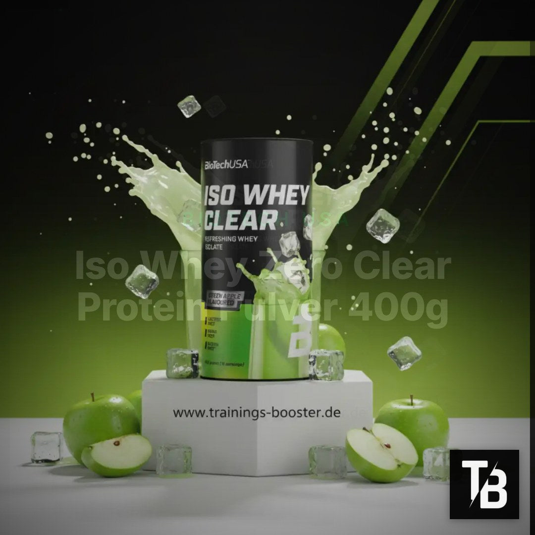 Iso Whey Zero Clear Protein Pulver 400g – Clean Showcase