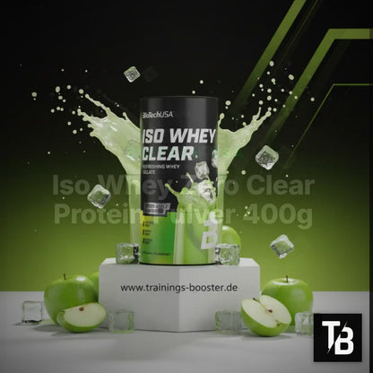 Iso Whey Zero Clear Protein Pulver 400g – Clean Showcase