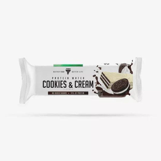 Protein Waffel Cookies & Cream 1x40g - trainings-booster.de