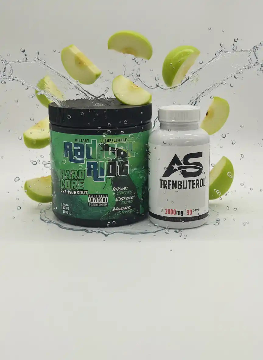 Radical Riot V3 Hardcore Version Pre Workout 340g + Trenbuterol - trainings-booster.de