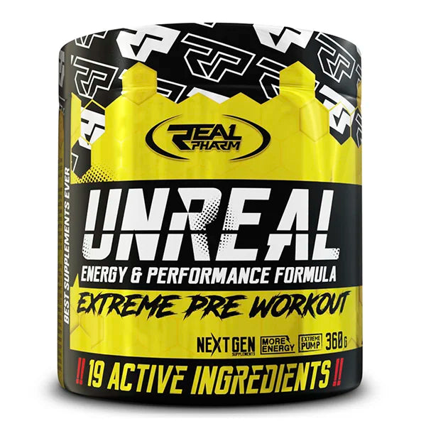 Real Pharm UNREAL Pre Workout 360g - trainings-booster.de