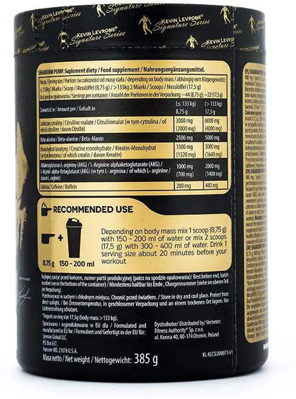 Shaaboom Pump 385g Pre Workout Booster - trainings-booster.de