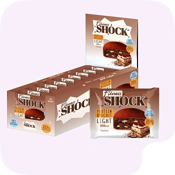 Fitness SHOCK® PROTEIN BROWNIE LIGHT 40g