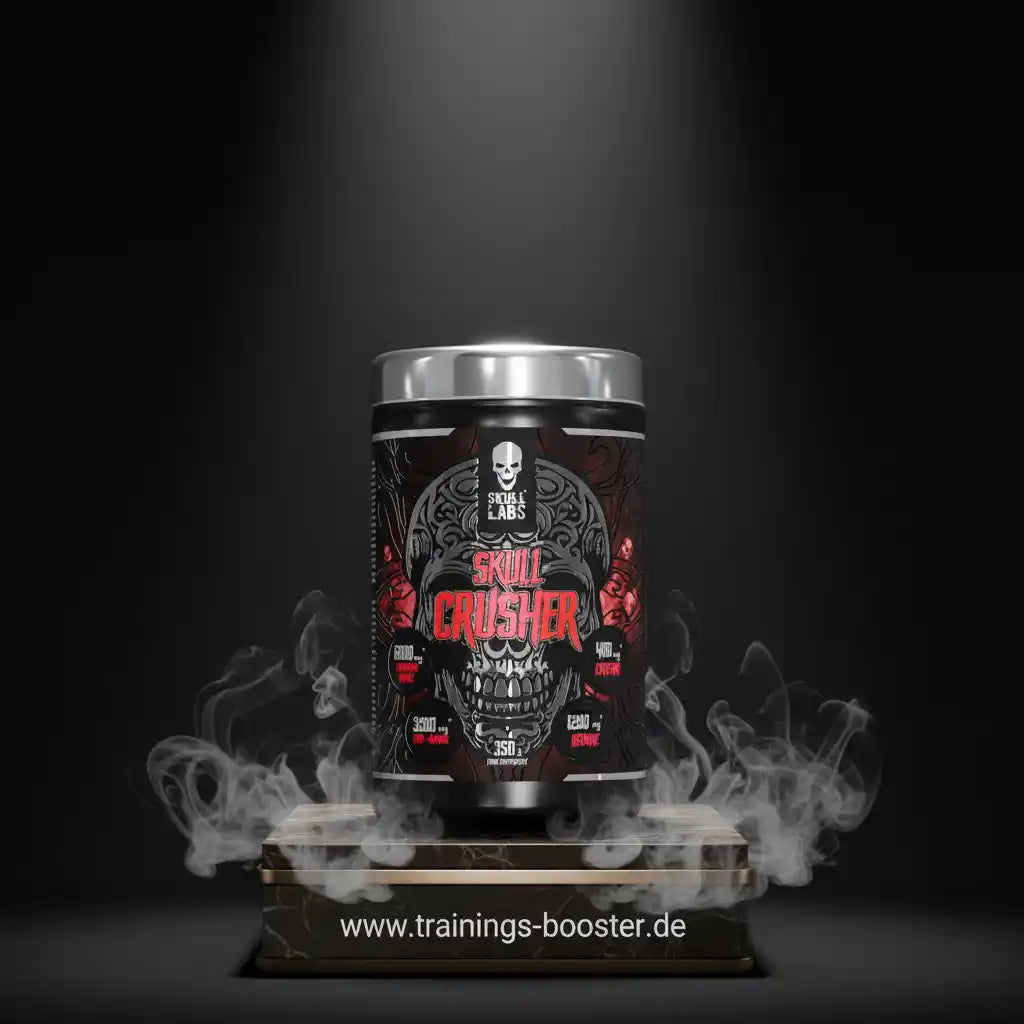 Skull Crusher Trainingsbooster mit Koffein & Beta-Alanin – intensiver Pre-Workout für maximale Leistung