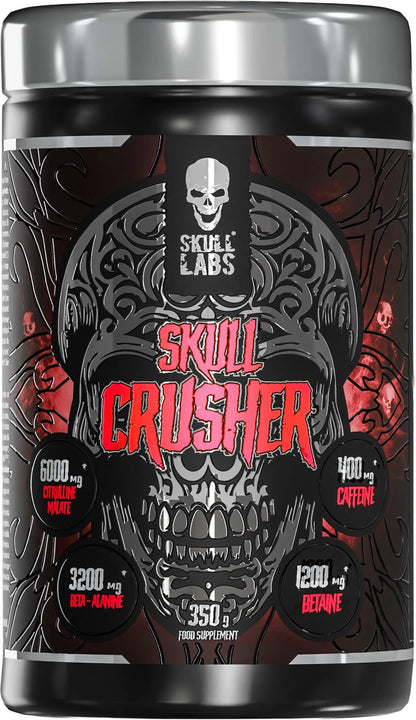 Skull Crusher Pre-Workout Booster mit Kreatin, Koffein & Beta-Alanin für intensives Training