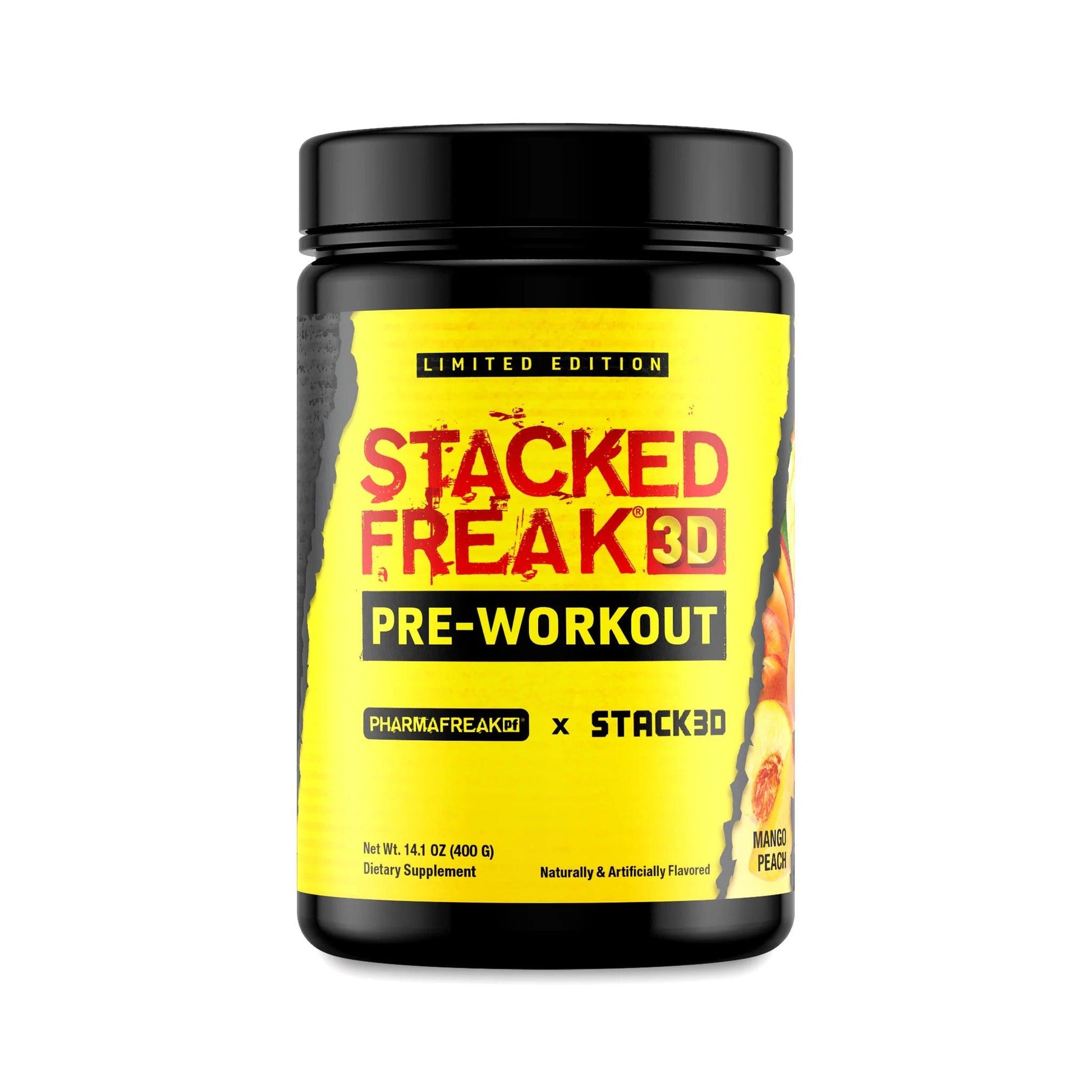 Stacked Freak 3D Pre Workout 400g - trainings-booster.de