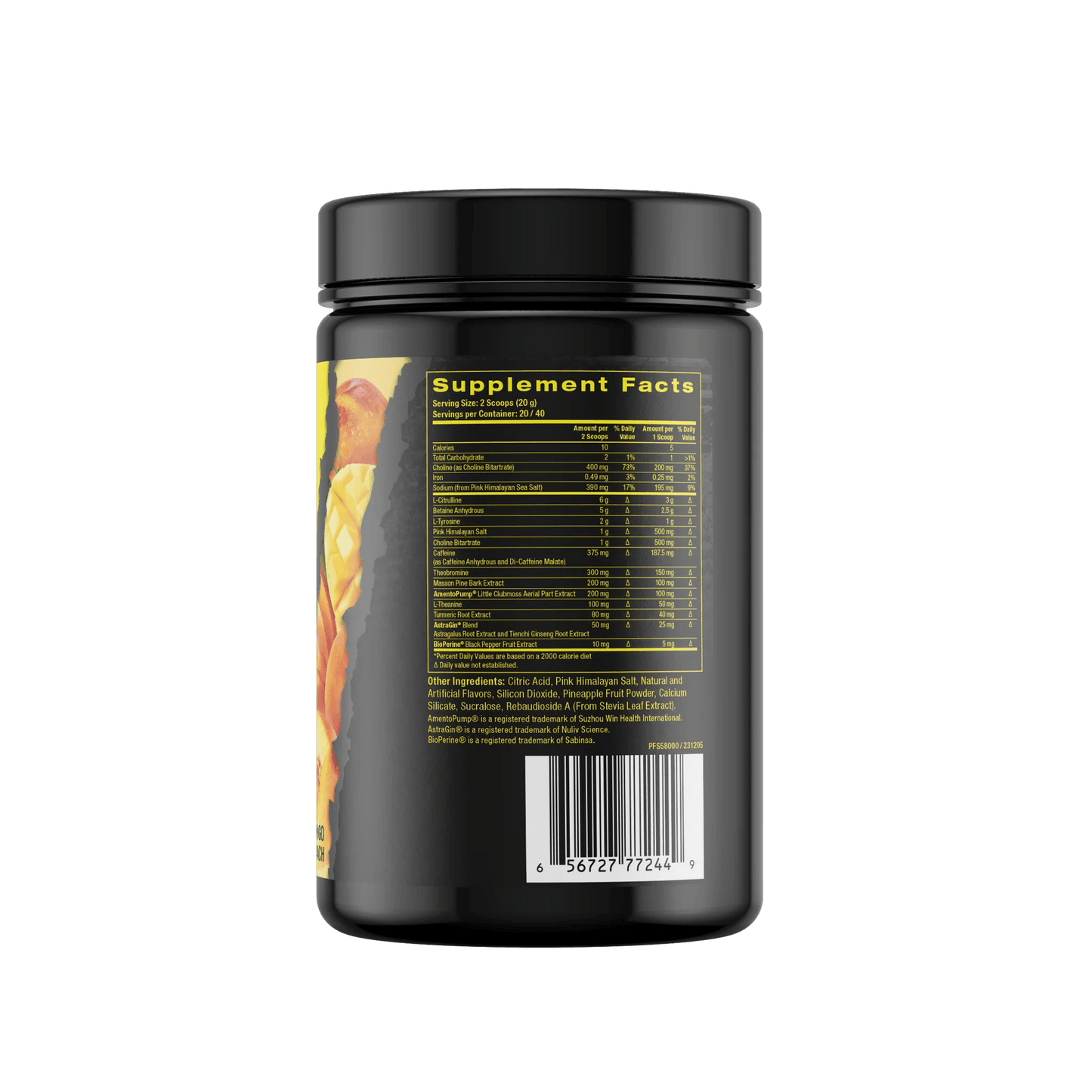 Stacked Freak 3D Pre Workout 400g - trainings-booster.de