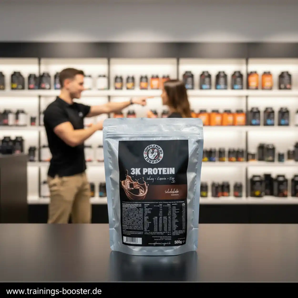 Supplement Support 3 Komponenten Protein 500g - trainings-booster.de