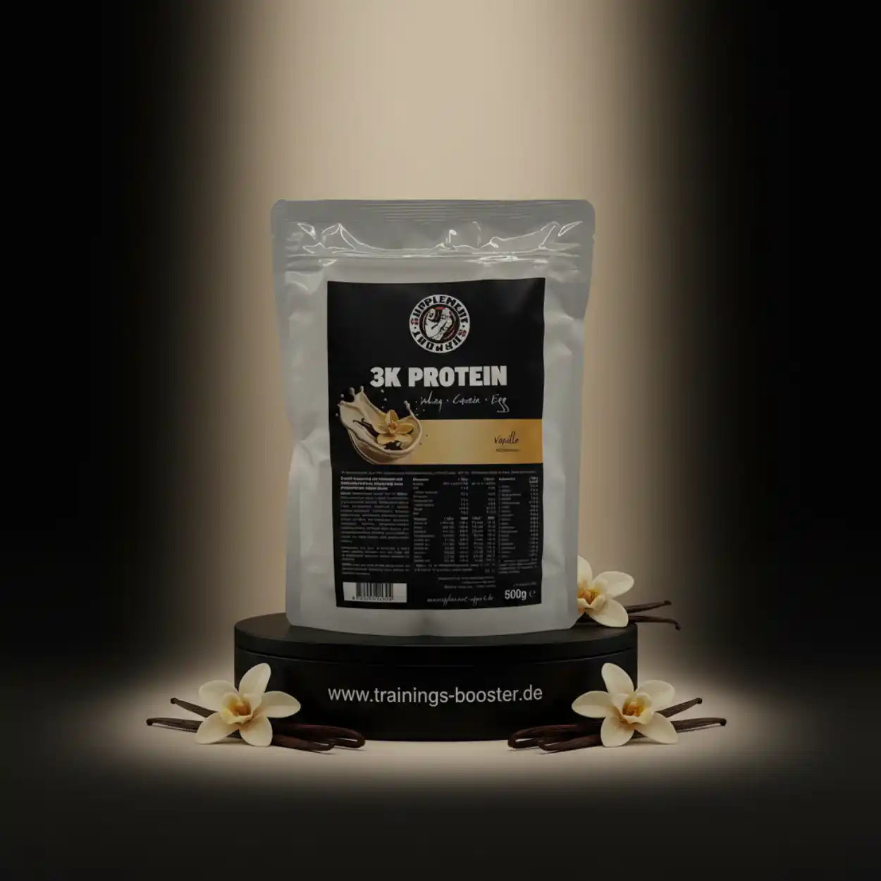 Supplement Support 3 Komponenten Protein 500g - trainings-booster.de