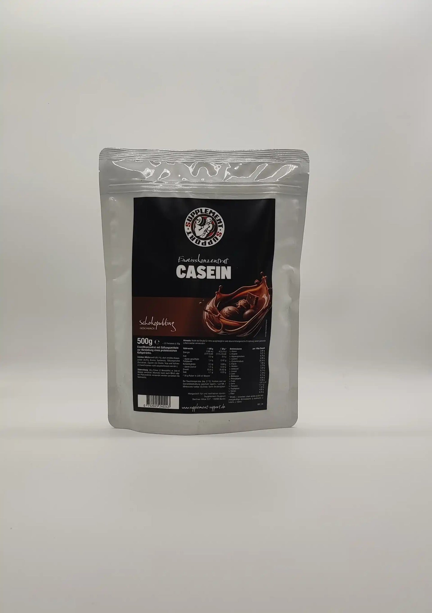 Supplement Support Casein Protein 500g - trainings-booster.de