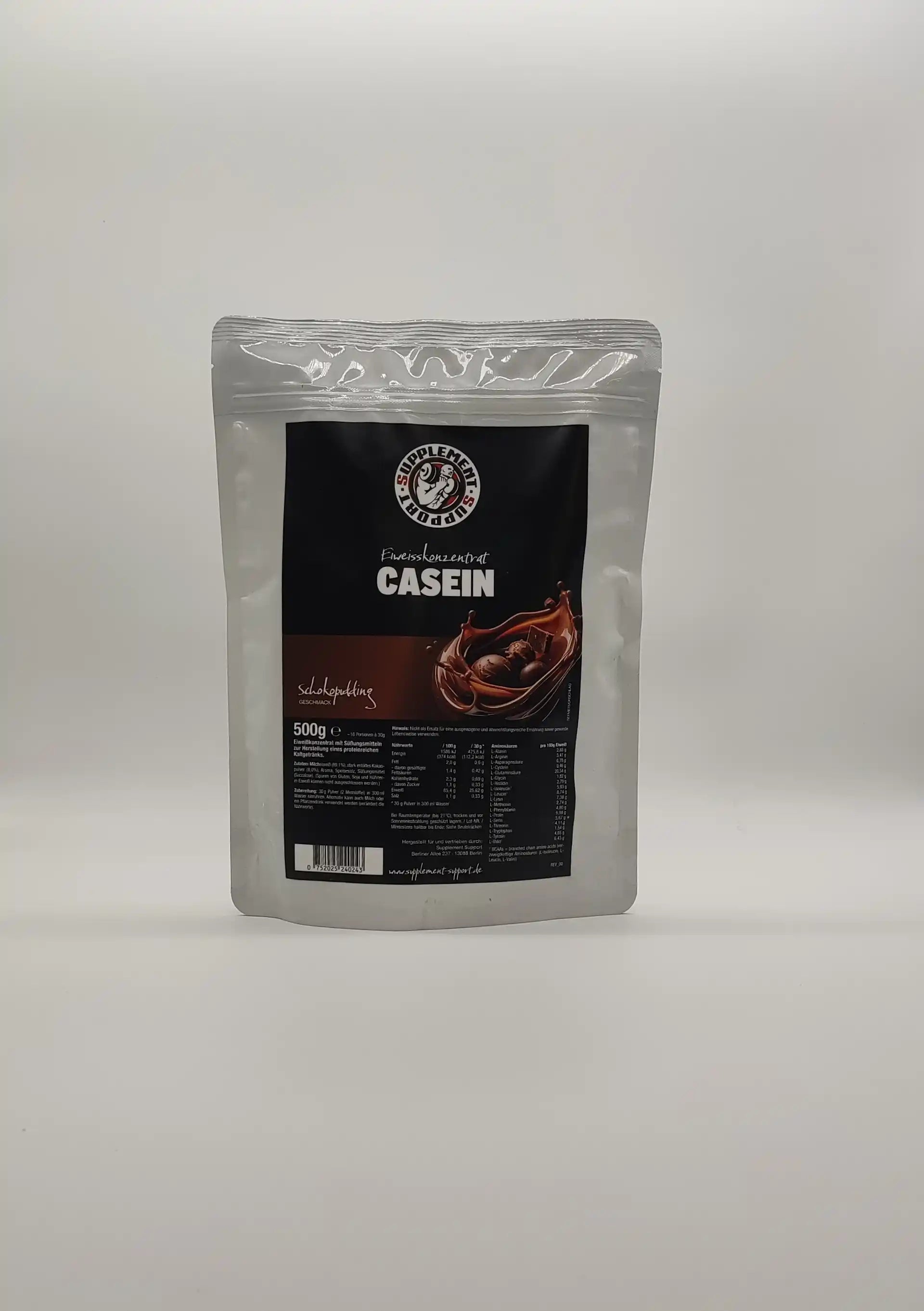 Supplement Support Casein Protein 500g - trainings-booster.de