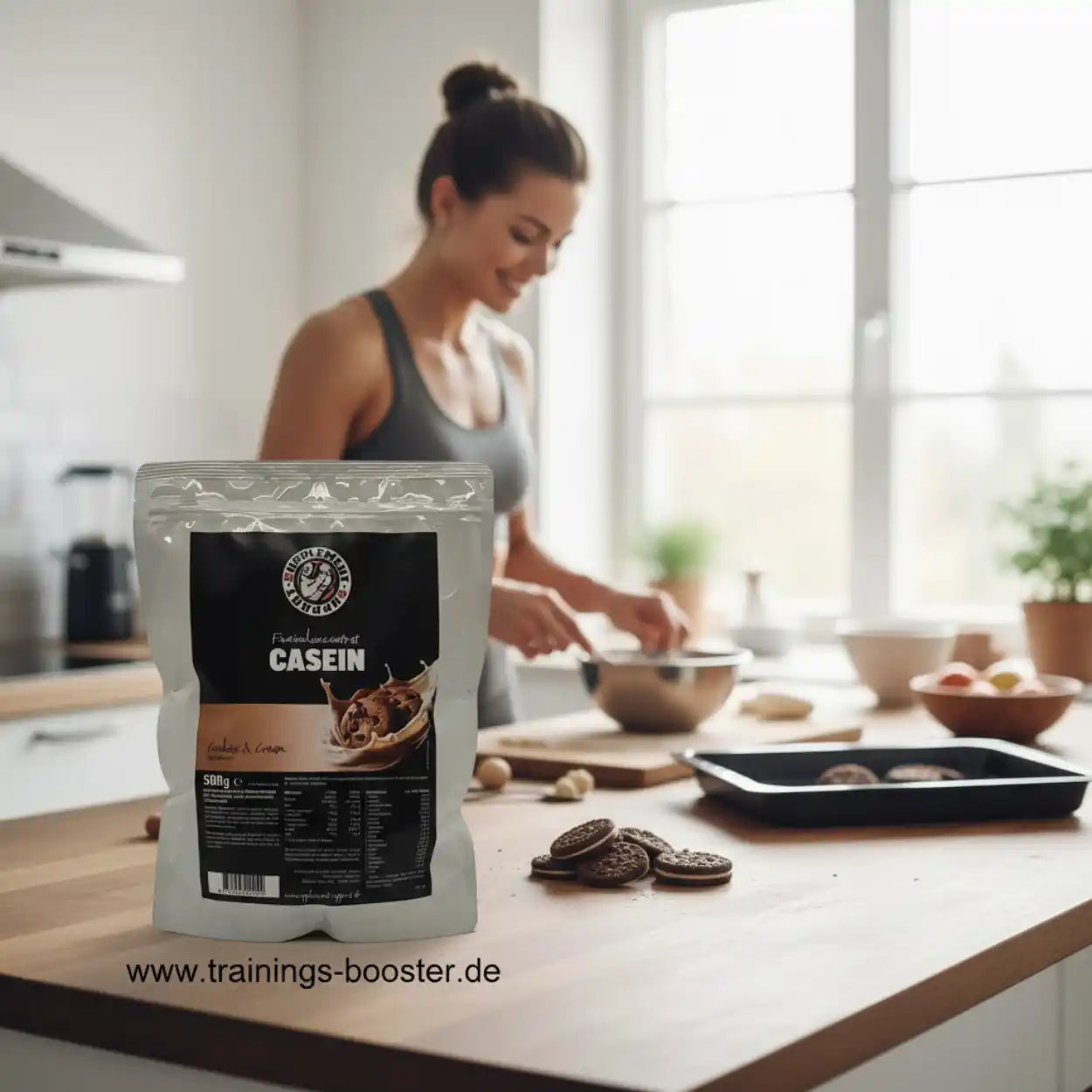 Supplement Support Casein Protein 500g - trainings-booster.de