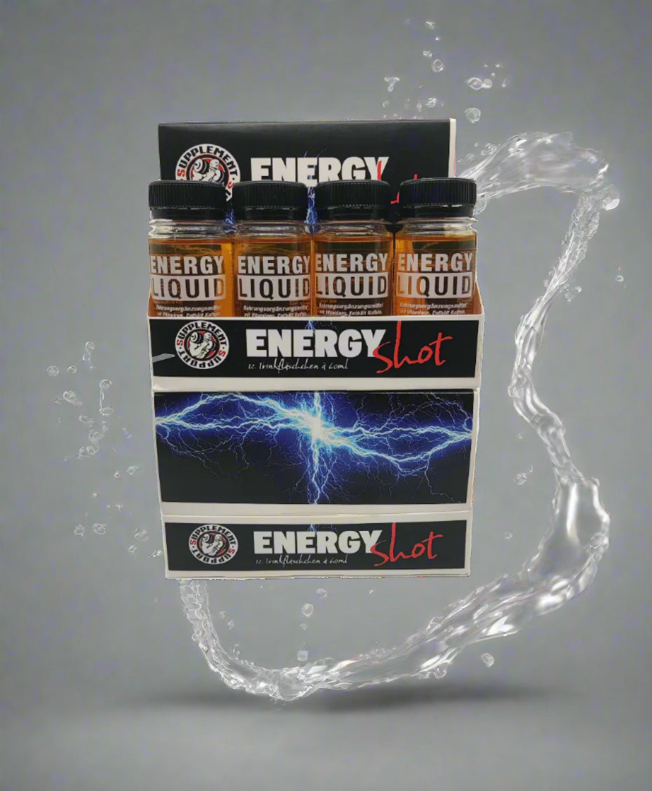 Supplement Support Energy Shot 12x60ml - trainings-booster.de