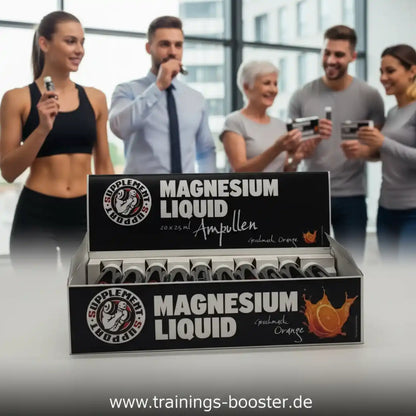 Supplement Support Magnesium Liquid 20x25ml - trainings-booster.de