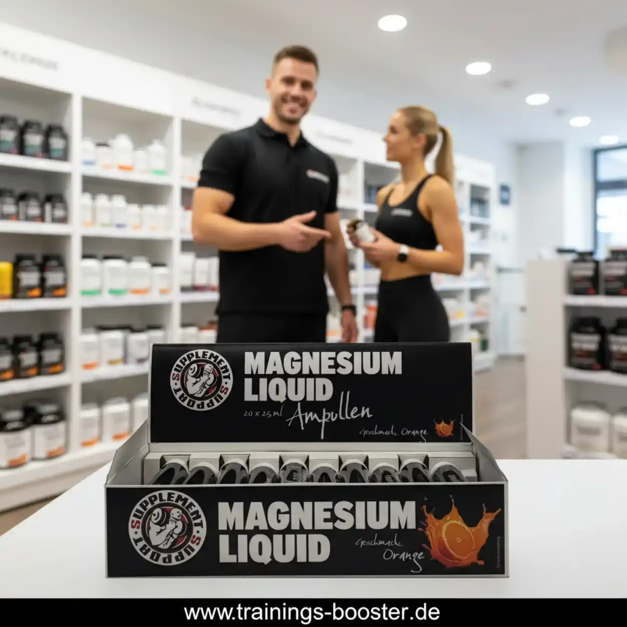 Supplement Support Magnesium Liquid 20x25ml - trainings-booster.de