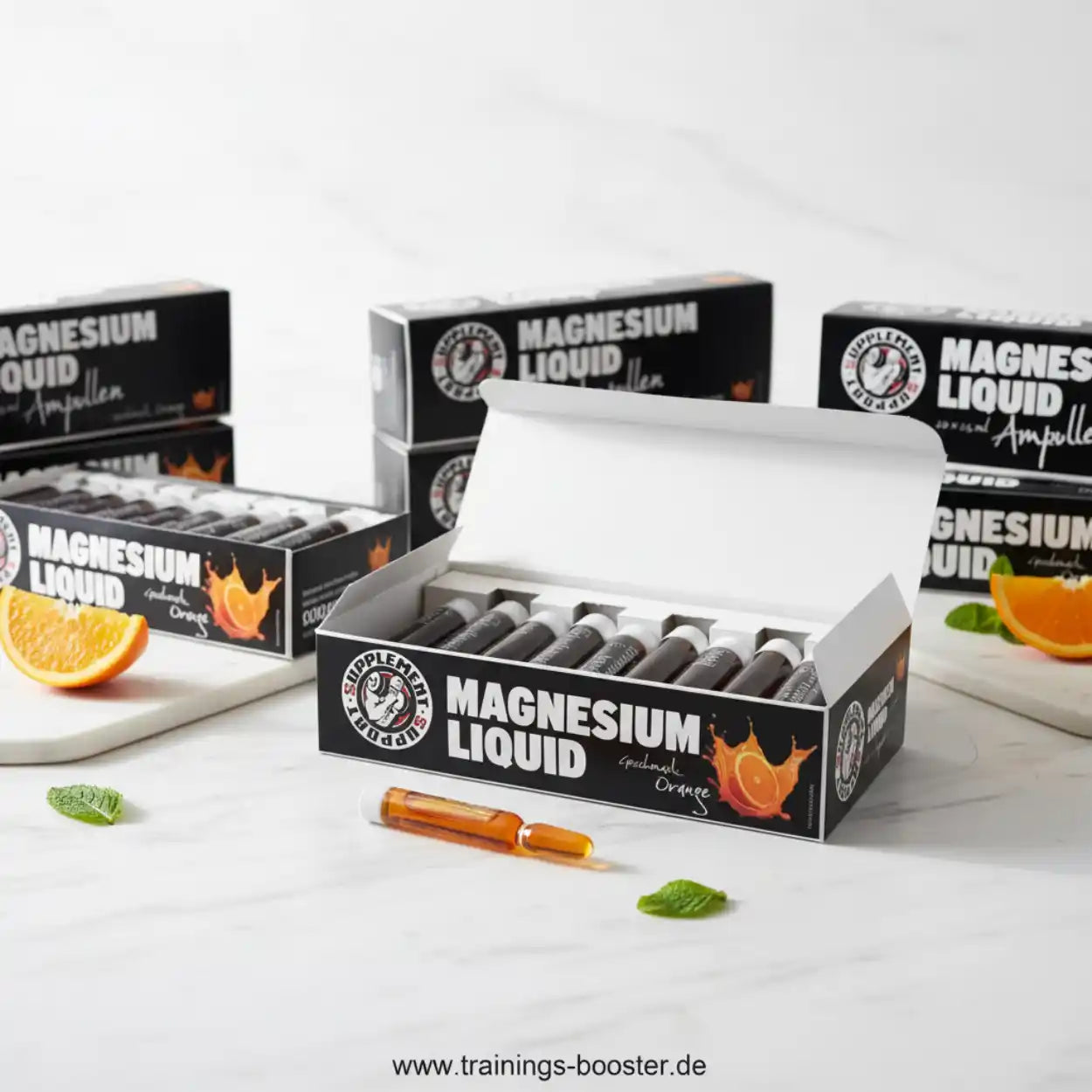 Supplement Support Magnesium Liquid 20x25ml - trainings-booster.de