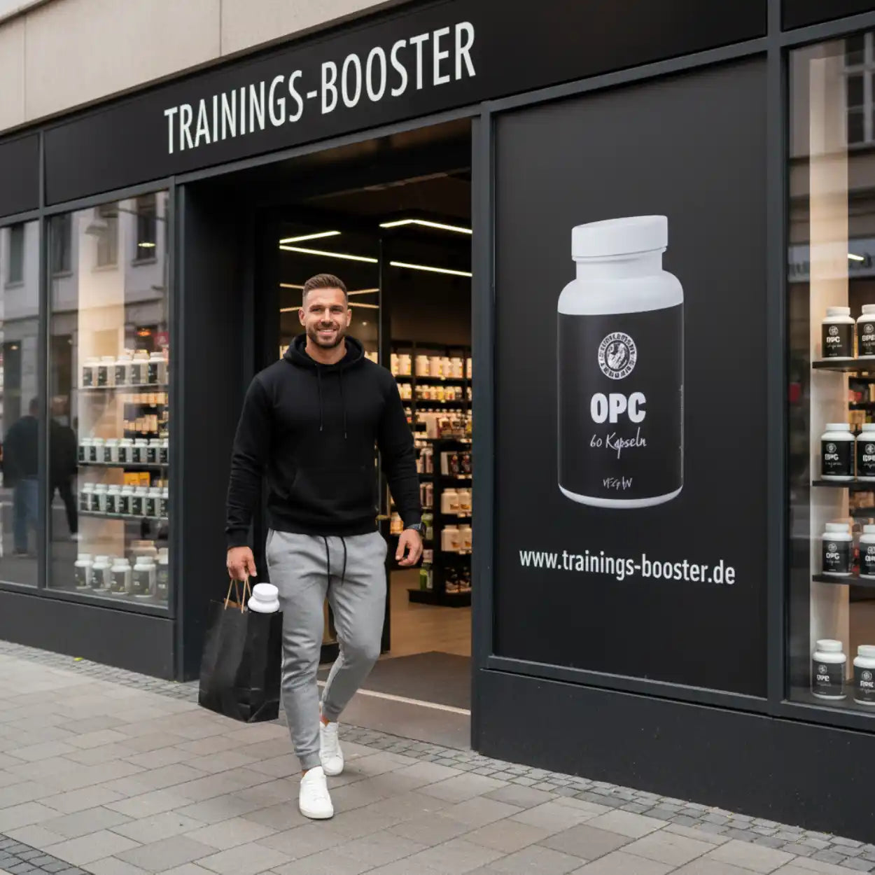 Supplement Support OPC + Resveratrol 60 Vegan Kapseln - trainings-booster.de