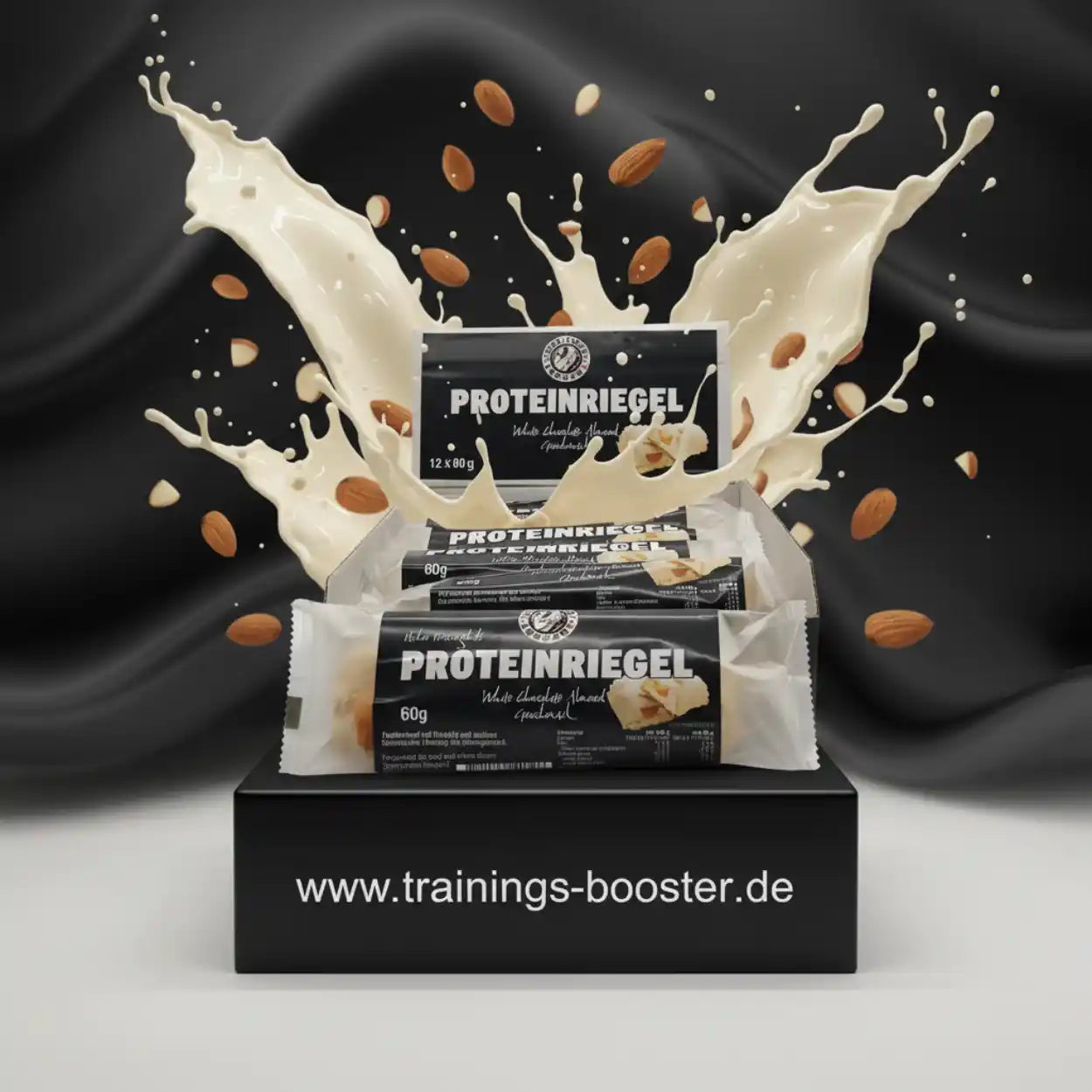 Supplement Support Protein Core Bar White Almond 12x60g - trainings-booster.de