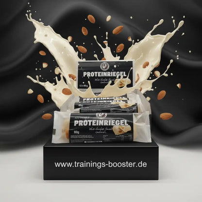 Supplement Support Protein Core Bar White Almond 12x60g - trainings-booster.de