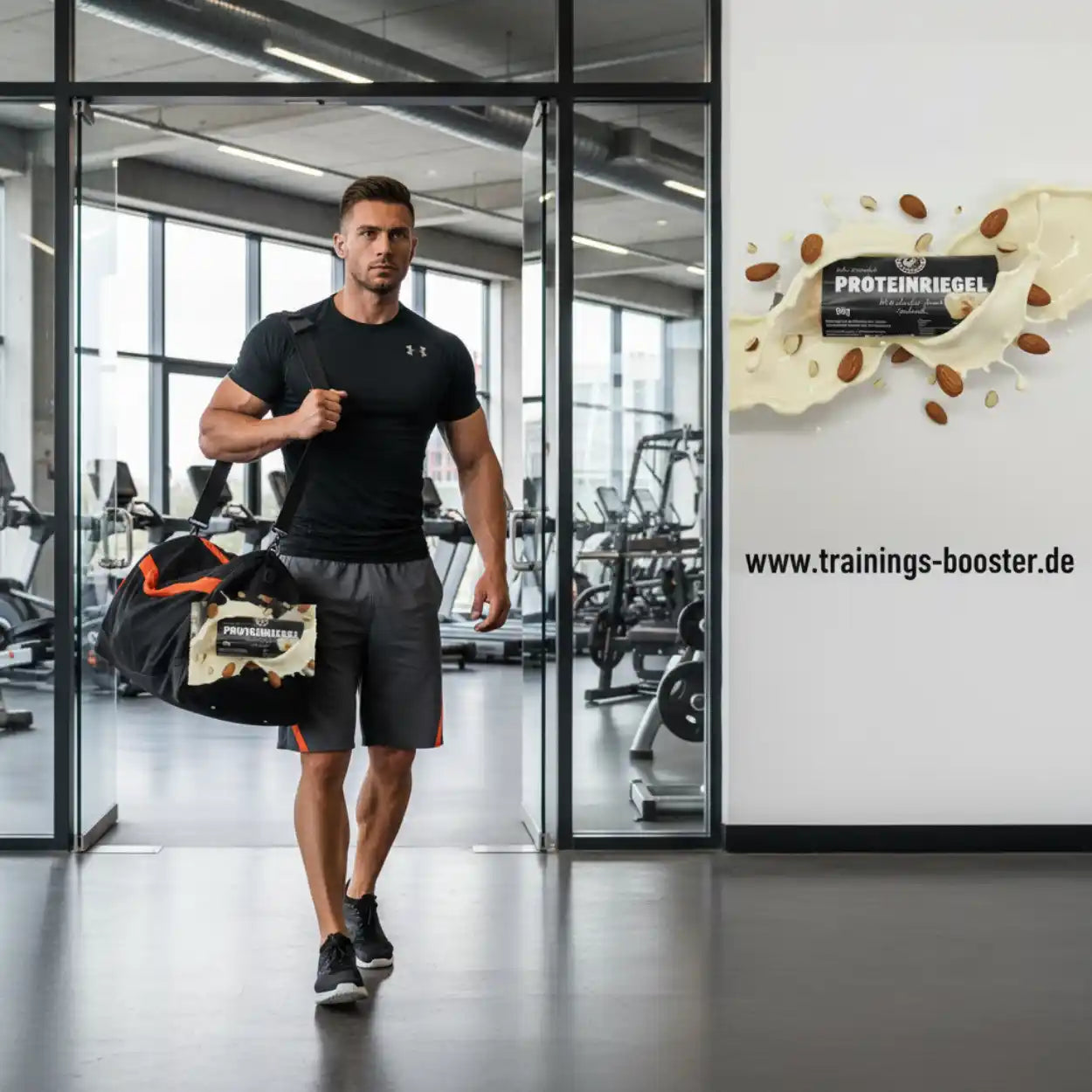 Supplement Support Protein Core Bar White Almond 60g - trainings-booster.de