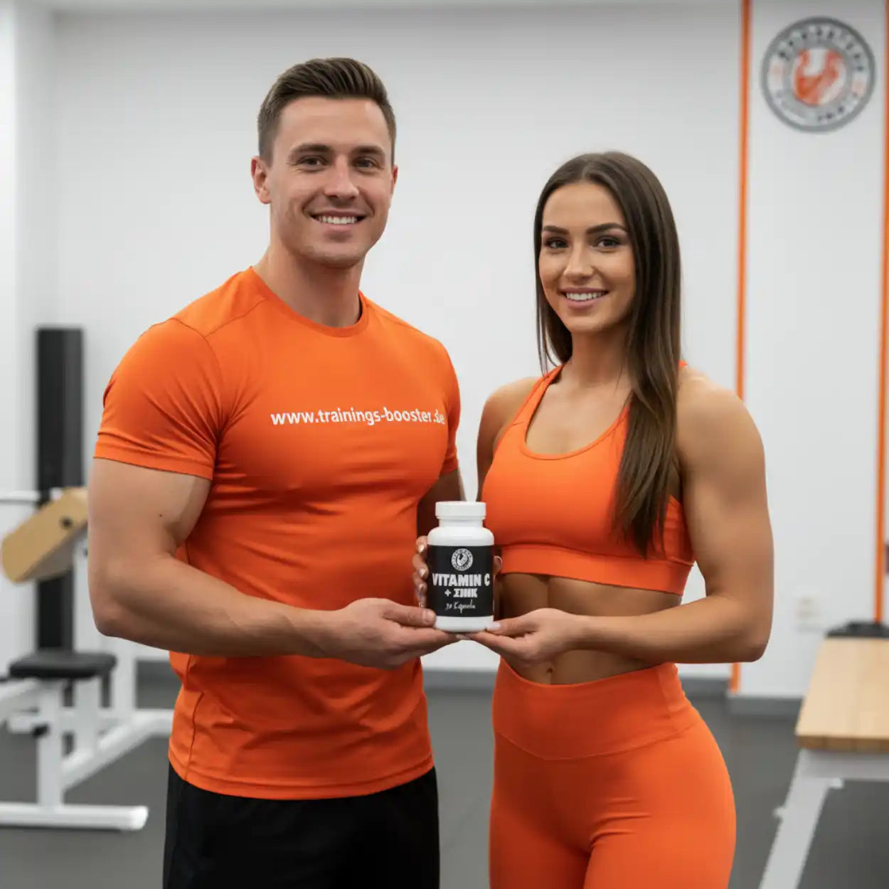 Supplement Support Vitamin C + Zink 90 Vegan Kapseln - trainings-booster.de