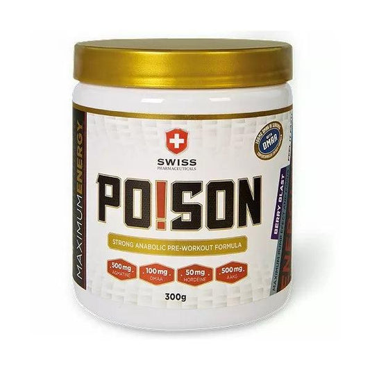 Swiss Poison US Pre Workout Booster 300g - trainings-booster.de