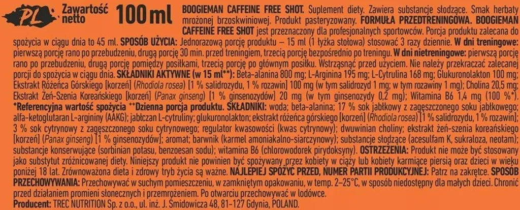 TREC® BOOGIEMAN Booster Shots 24x100ml - trainings-booster.de