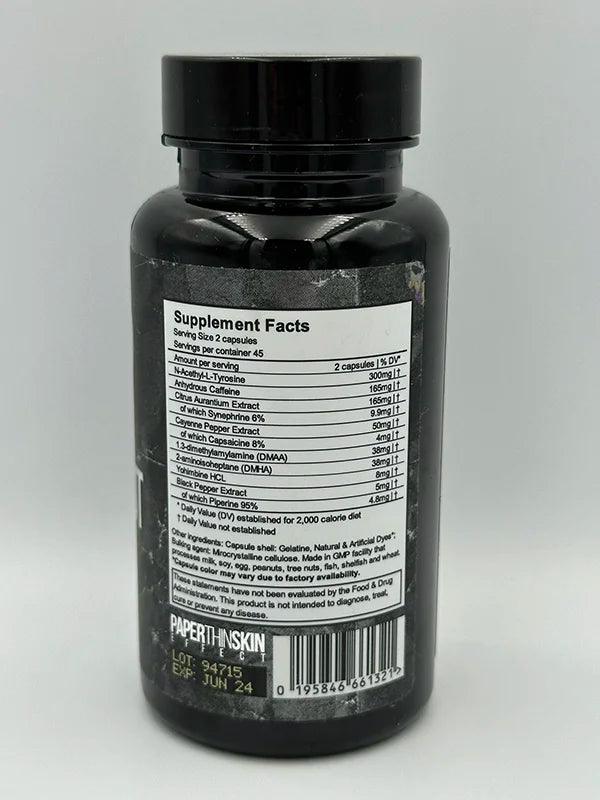 Underground Papercut Hardcore Burner 90 Kapseln - trainings-booster.de