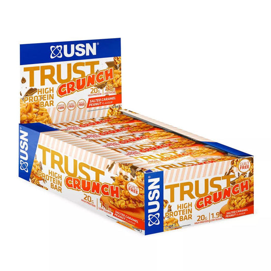 USN Trust Crunch Protein Bars 12x60g - trainings-booster.de